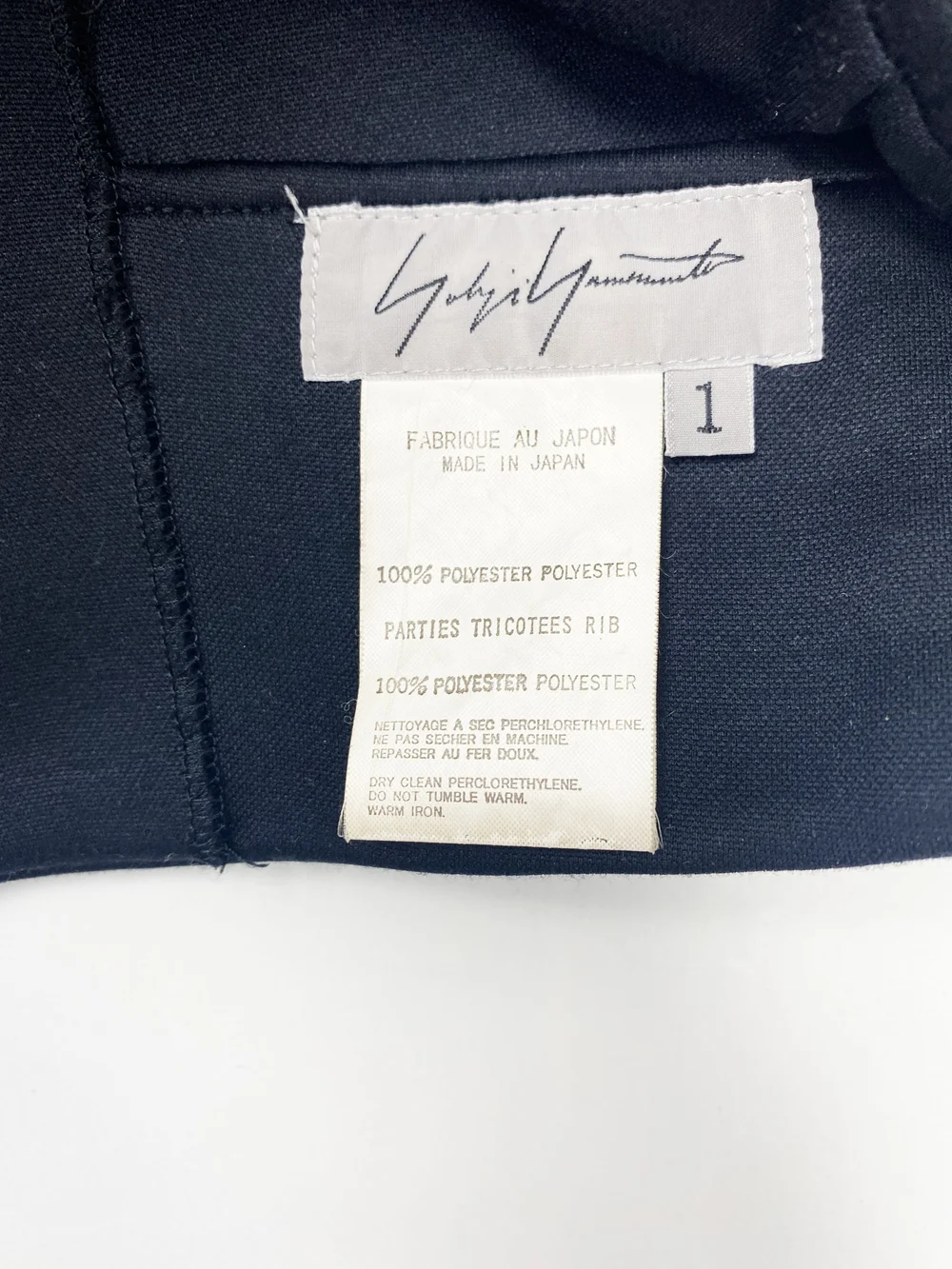 Yohji Yamamoto F/W 2001 one sleeve jacket — JAMES VELORIA